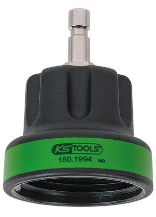 KS TOOLS Kühlsystem-Bajonettadapter, #22, IG M45x3, moosgrün ( 150.1994 ) - Toolbrothers