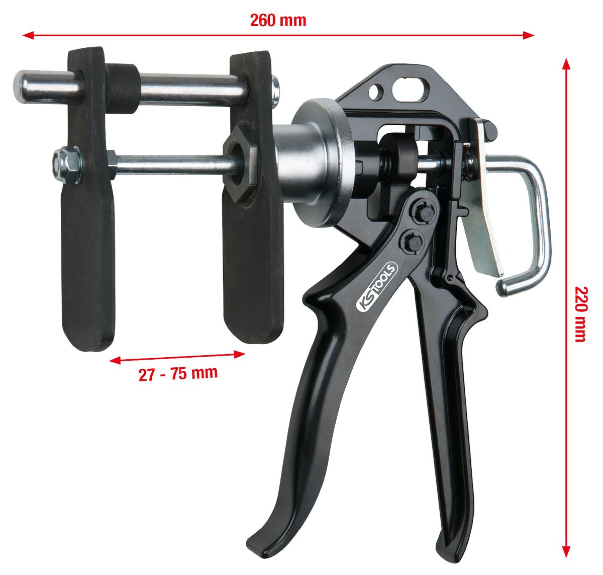 KS TOOLS Bremskolben-Rücksteller-Pistole ( 150.2193 ) - Toolbrothers