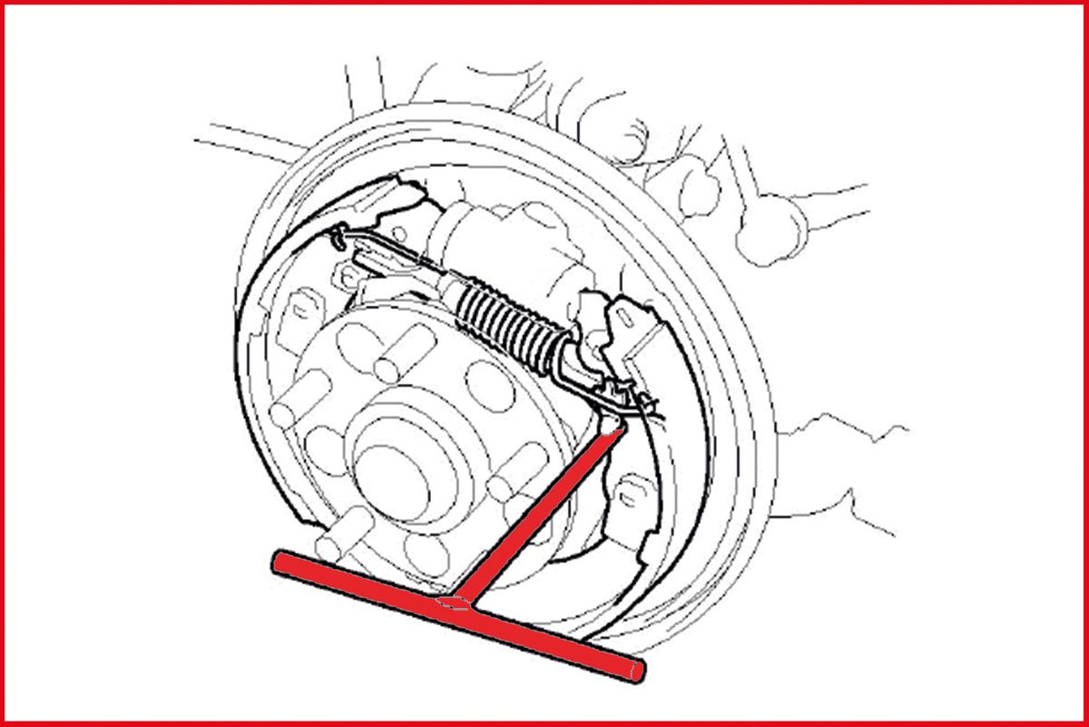 KS TOOLS Bremsfeder-Werkzeug ( 150.2208 ) - Toolbrothers