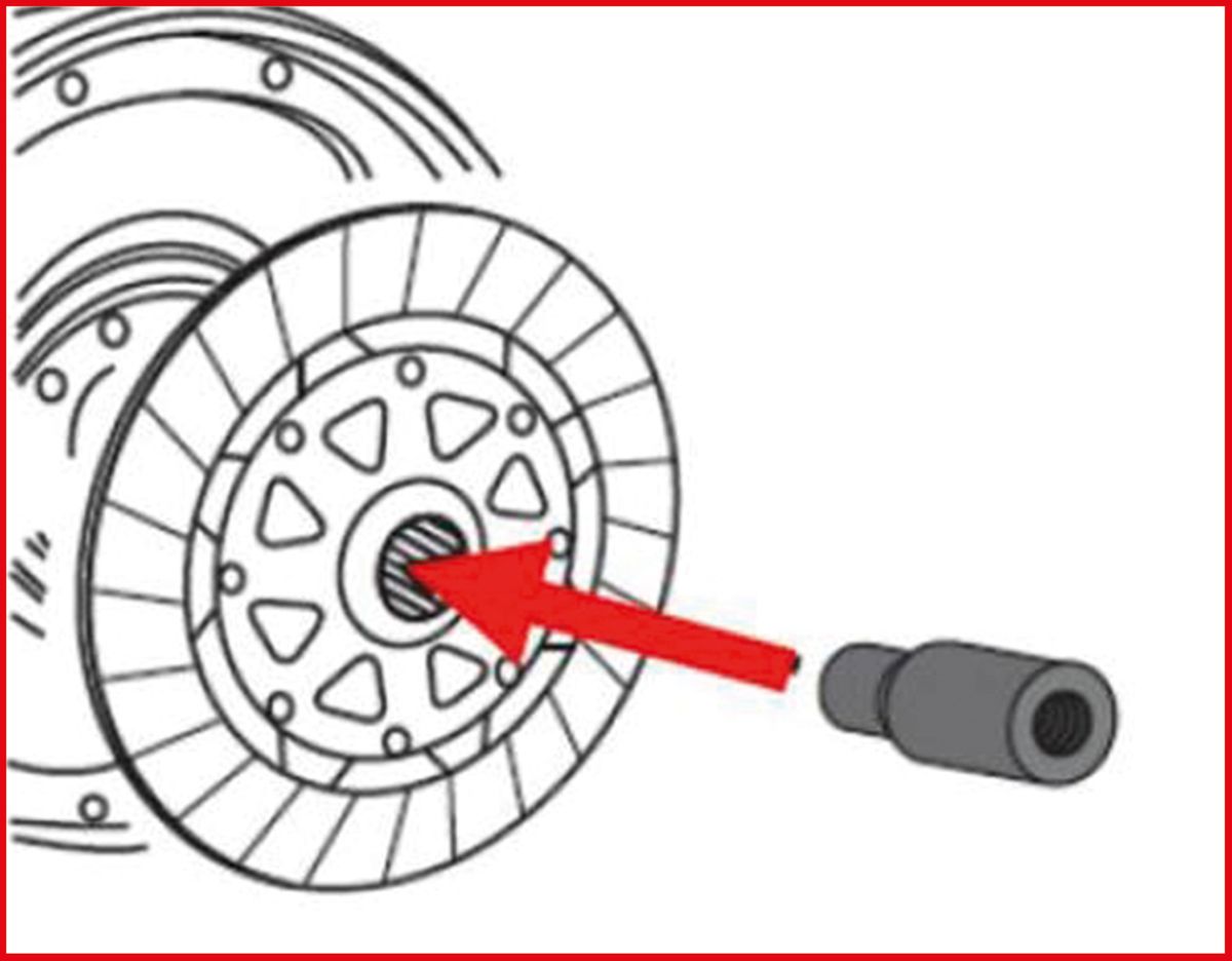 KS TOOLS Kupplungs-Zentrier-Dorn Ø 26,5 mm für SAC Kupplungen für BMW ( 150.2402 ) - Toolbrothers