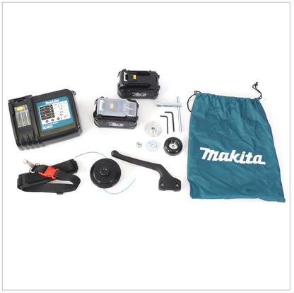 Makita BUX 361 RDE 36 V Akku Motorsense Freischneider - Set + Zubehör - Toolbrothers