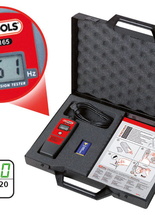 KS TOOLS Elektronischer Riemenspannungs-Prüfer HZ ( 150.3165 ) - Toolbrothers