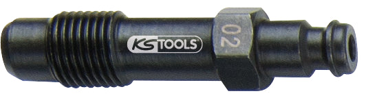 KS TOOLS Glühkerzen Adapter, M12x1,25 mit Außengewinde, Länge 55 mm ( 150.3663 ) - Toolbrothers