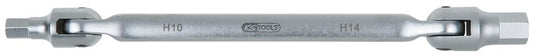 KS TOOLS Öldienst-Schlüssel Sechskant für Hinterachsdifferential, 10x14mm ( 150.9225 ) - Toolbrothers