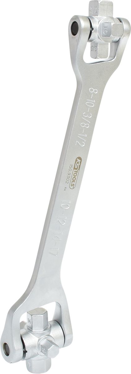 KS TOOLS 8 in 1 Öldienst-Schlüssel, 270 mm ( 150.9302 ) - Toolbrothers