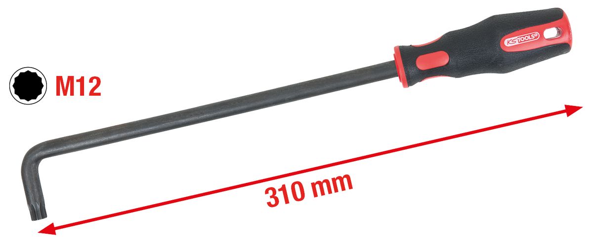 KS TOOLS XZN® Spureinstellschlüssel für VAG-Fahrzeuge ( 150.9426 ) - Toolbrothers