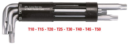 KS TOOLS 3 in 1 Torx-Winkelstiftschlüssel-Satz,lang,8-tlg ( 151.2300 ) - Toolbrothers