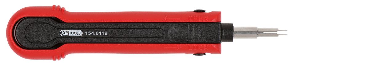 KS TOOLS Entriegelungswerkzeug für Flachsteckhülsen 2,8 mm (KOSTAL SLK) ( 154.0119 ) - Toolbrothers