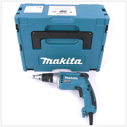 Makita FS 6300 J 570W Schrauber / Trockenbauschrauber / Schnellschrauber im Makita Makpac 2 - Toolbrothers