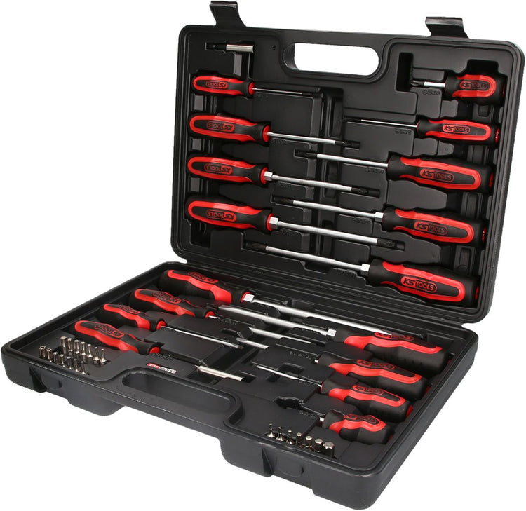 KS TOOLS ERGOTORQUEplus Schraubendreher- und Bit-Satz, 39-tlg ( 159.0100 ) - Toolbrothers