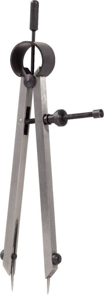 KS TOOLS Präzisions-Feder-Spitzzirkel mit auswechselbaren Spitzen, 190mm ( 300.0431 ) - Toolbrothers