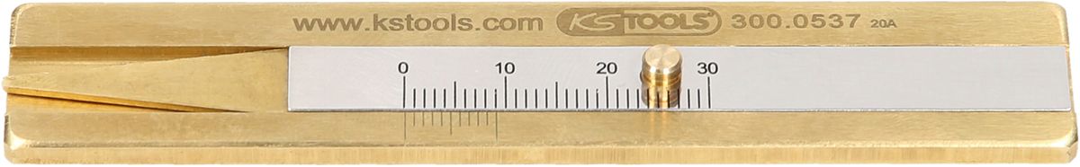 KS TOOLS Reifenprofil-Tiefenmesser 0 - 30 mm ( 300.0537 ) - Toolbrothers