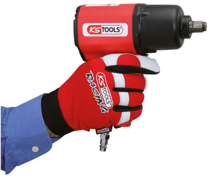 KS TOOLS Leder-Mechaniker-Handschuh, Vibrationsgedämmt, 9 ( 310.0250 ) - Toolbrothers