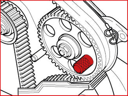 Jeu d'outils de calage moteur KS TOOLS pour VAG / Volvo, 2 pièces ( 400.1725 )