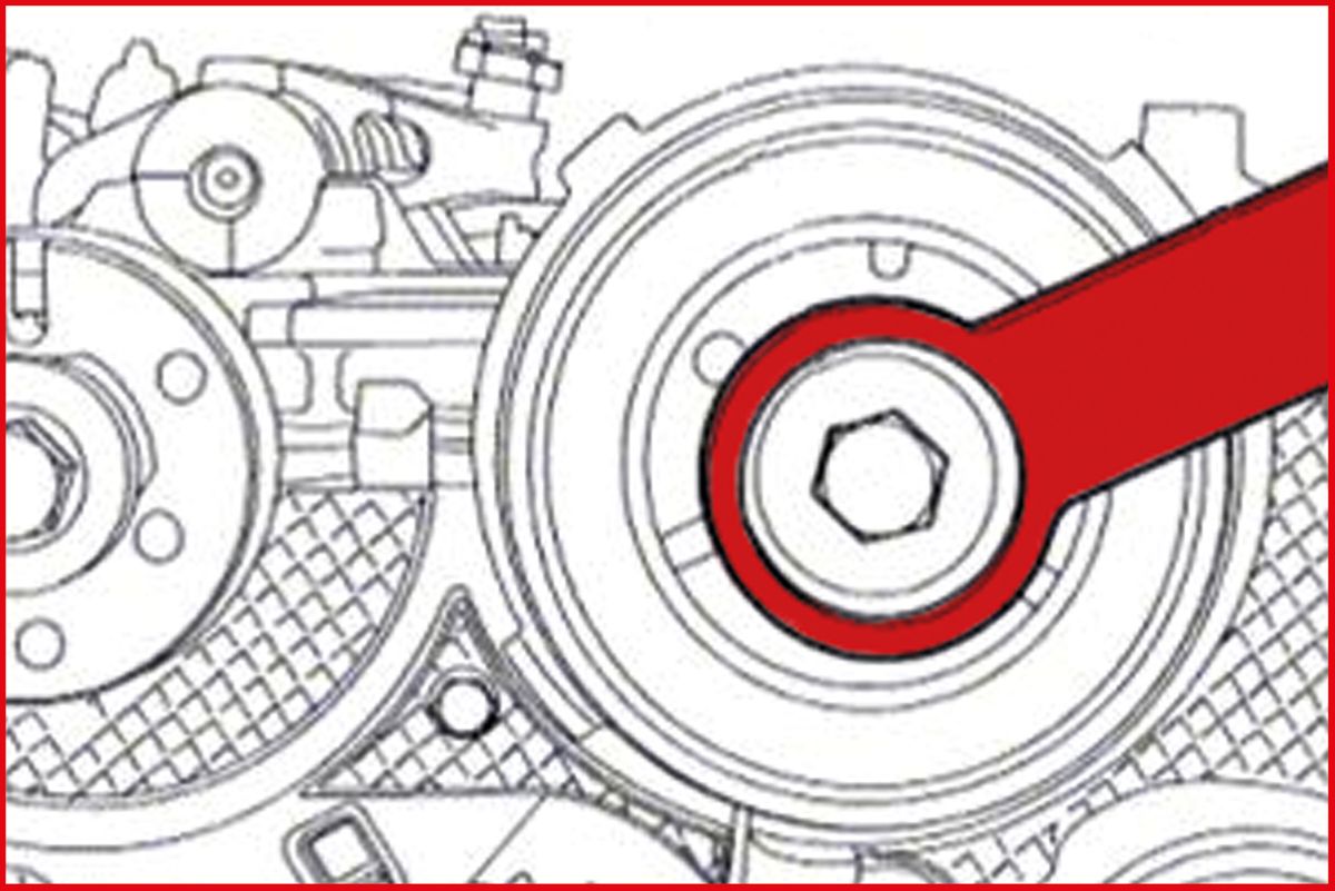 KS TOOLS Gegenhalter für Nockenwellen-Abzieher  ( 400.2104 ) - Toolbrothers