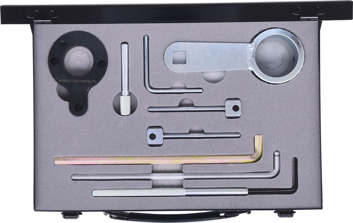 Jeu d'outils de calage moteur KS TOOLS pour VAG, 9 pièces, Audi, Seat, Škoda, Volkswagen ( 400.2120 )