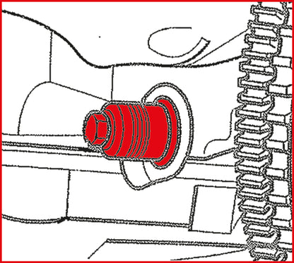 KS TOOLS Motoreinstell-Werkzeug-Satz für VAG, 5-tlg Audi A4+A6 ( 400.2275 ) - Toolbrothers