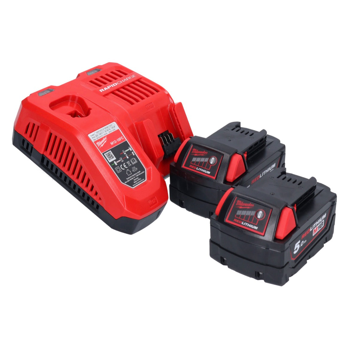 Milwaukee M18 FPD3-502X Akku Schlagbohrschrauber 18 V 158 Nm Brushless ( 4933479860 ) + 2x Akku 5,0 Ah + Ladegerät + HD Box - Toolbrothers