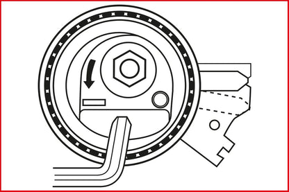 KS TOOLS Motoreinstell-Werkzeug-Satz für PSA, 8-tlg ( 400.3100 ) - Toolbrothers