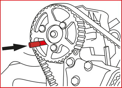 KS TOOLS Motoreinstell-Werkzeug-Satz für Fiat / PSA, 15-tlg ( 400.3150 ) - Toolbrothers