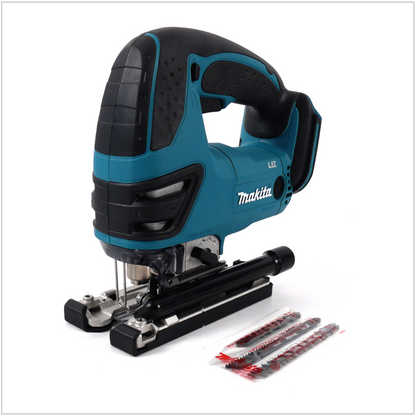 Makita BJV 140 Z 14,4 V Li-Ion Akku Stichsäge  Solo mit 6 tlg. Sägeblatt - Set - Toolbrothers