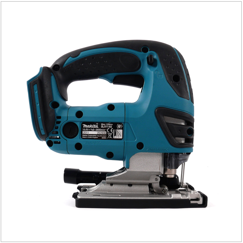 Makita BJV 140 Z 14,4 V Li-Ion Akku Stichsäge  Solo mit 6 tlg. Sägeblatt - Set - Toolbrothers