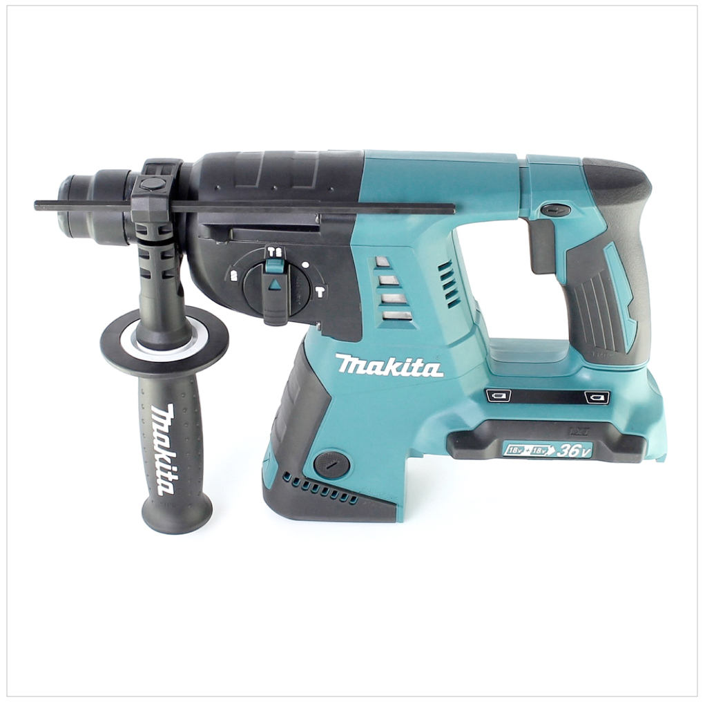 Makita DHR 263 Z SDS-plus Akku Bohrhammer 36 V Li-ion 3,0 Joule mit Makita Bohrerfett 194683-7 in 100 ml Tube - Toolbrothers