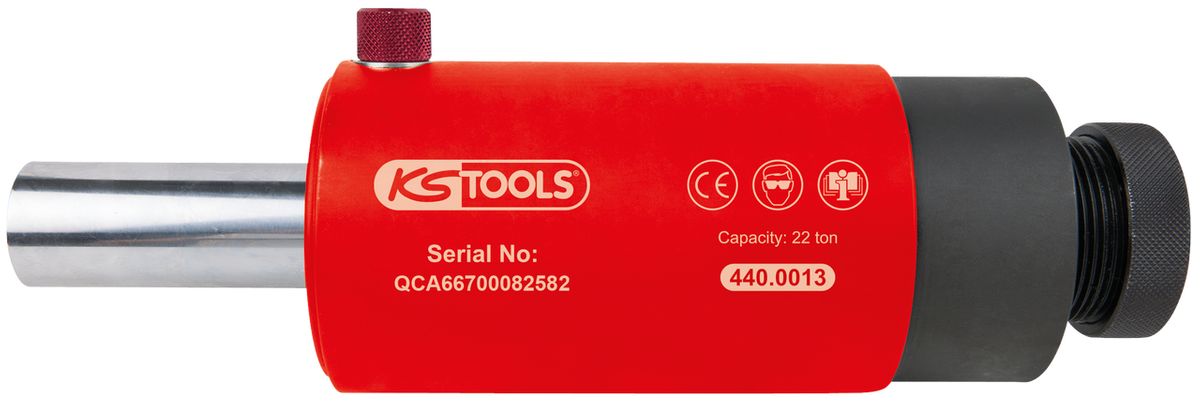 KS TOOLS Hydraulikzylinder, 22t ( 440.0013 ) - Toolbrothers