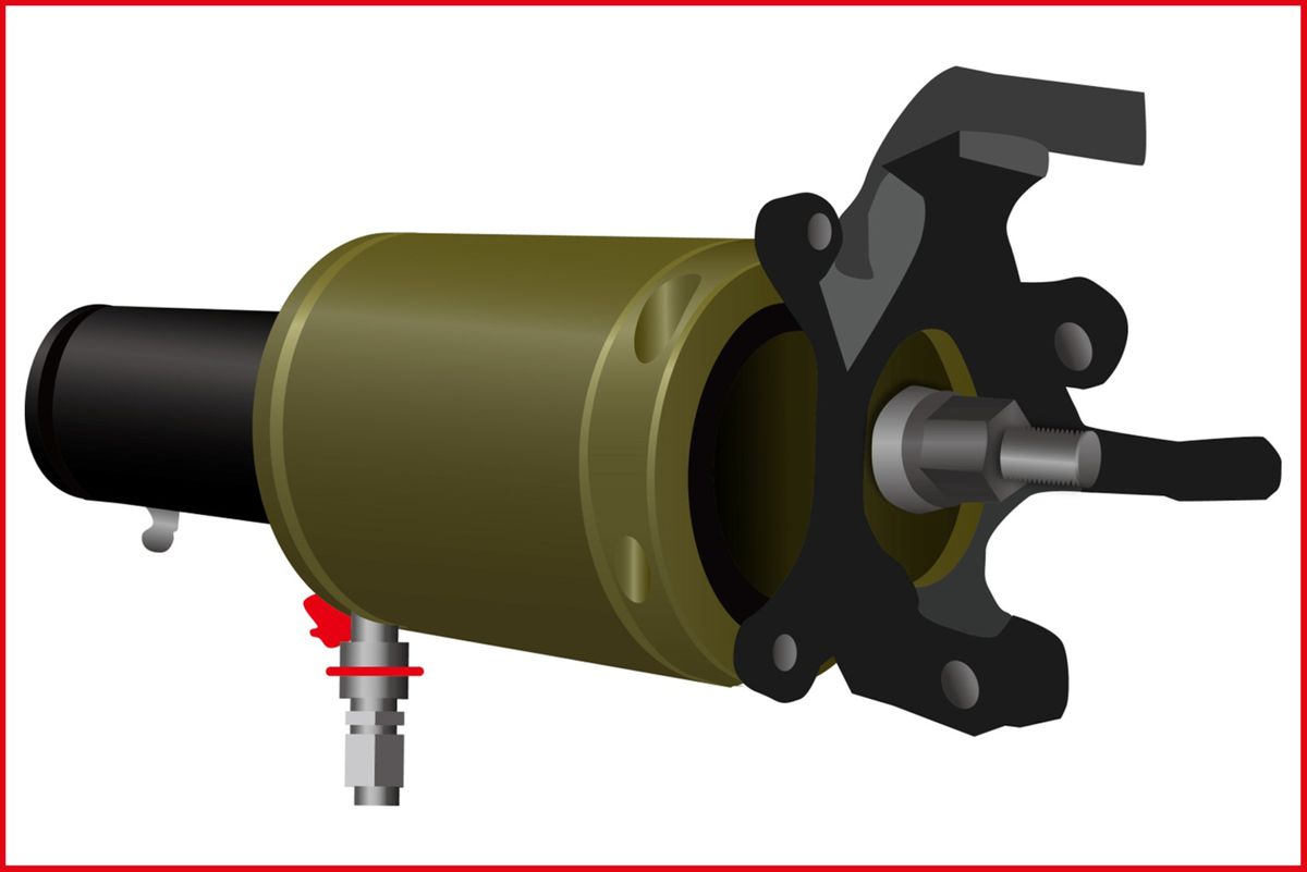 KS TOOLS Druckring-Satz für Radlager-Satz, vorne, 4-tlg ( 440.0085 ) - Toolbrothers