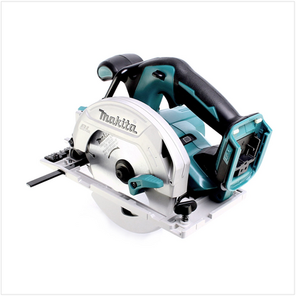 Makita DHS 680 Z Akku Handkreissäge 18V 165 mm Solo + Führungsschienenadapter - ohne Akku, ohne Ladegerät - Toolbrothers