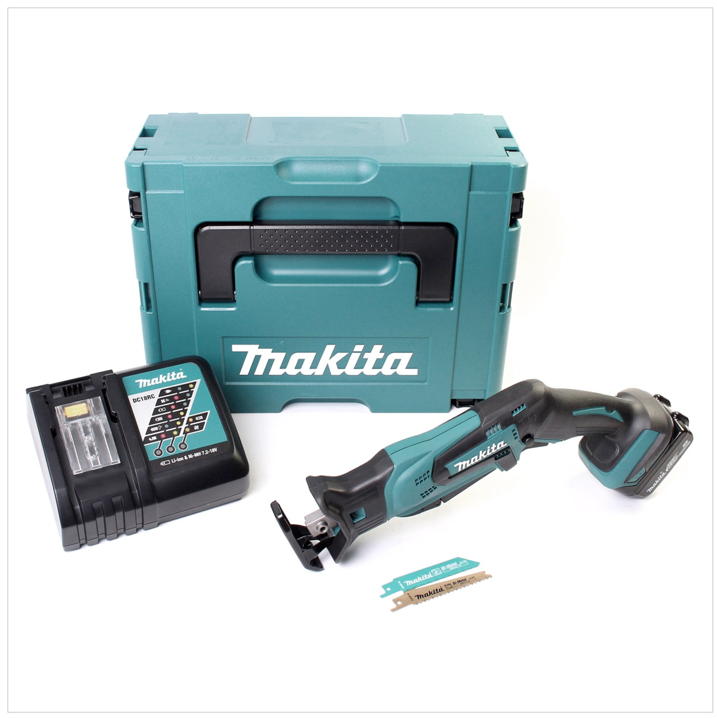 Makita DJR 145 RY1J 14,4 V Li-ion Akku Reciprosäge im Makpac mit 1,5 Ah Akku und Lader - Toolbrothers