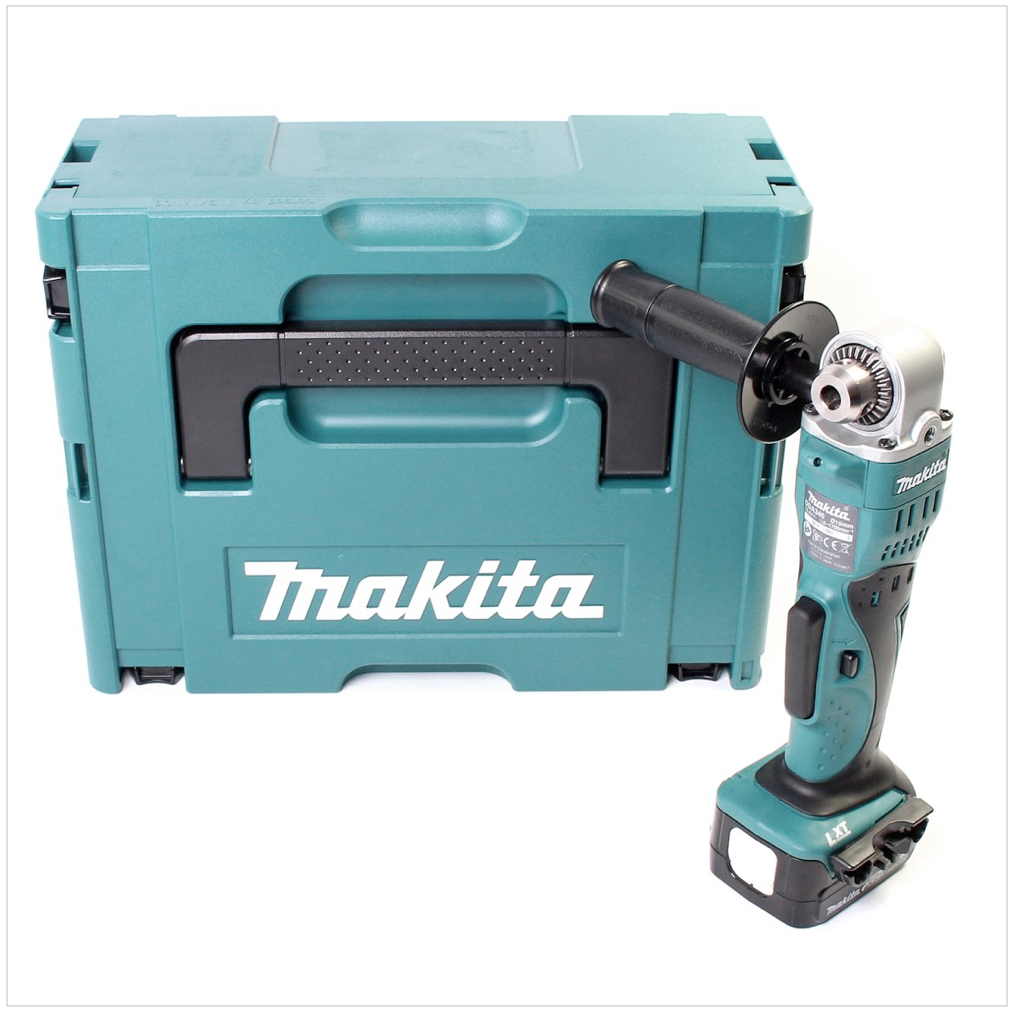 Makita DDA 340 Y1J 14,4 V Li-ion Akku Winkelbohrmaschine im Makpac mit 1,5 Ah Akku - Toolbrothers