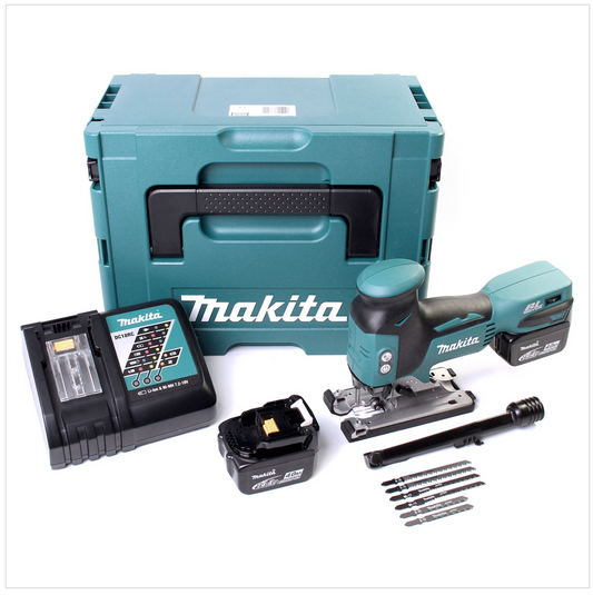 Makita DJV 141 RMJ Akku Pendelhubstichsäge 14,4V Brushless + 2x Akku 4,0Ah + Ladegerät + Makpac - Toolbrothers