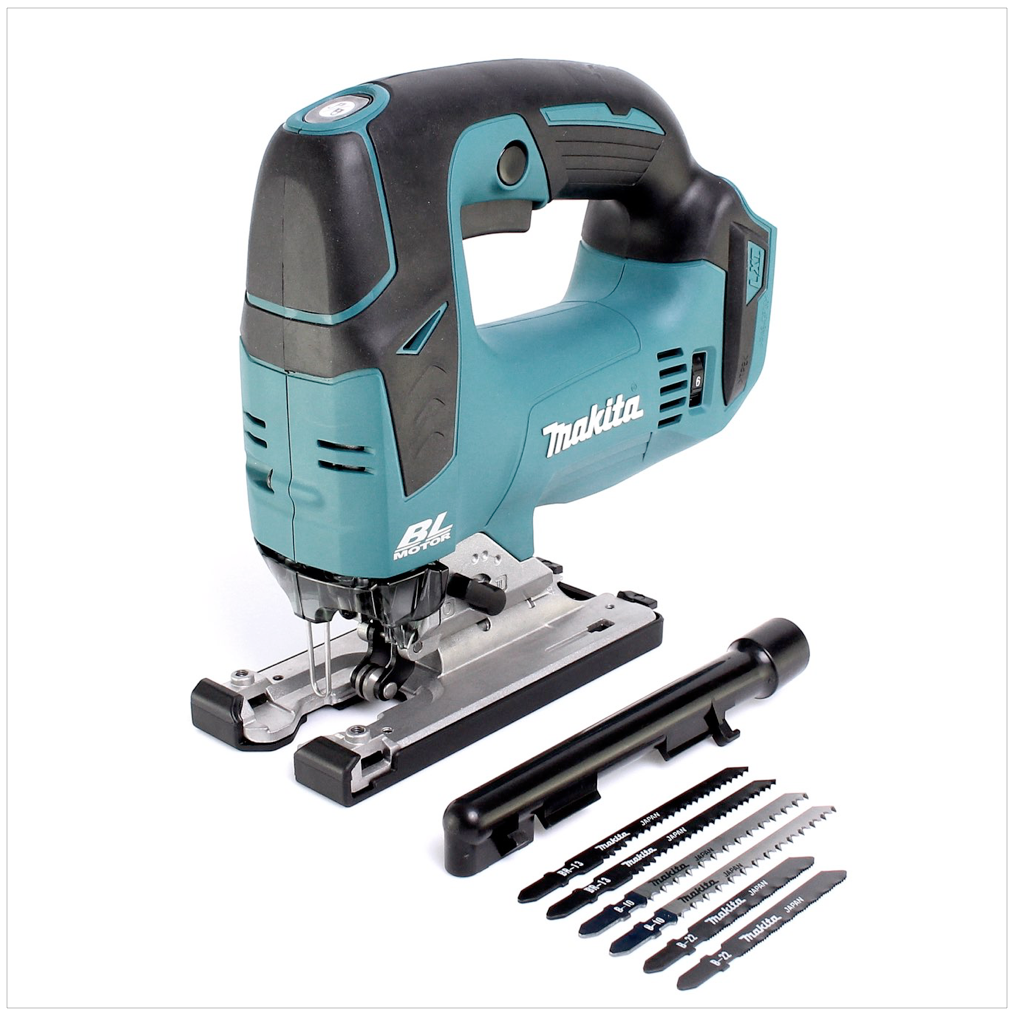 Makita DJV 142 RY1J Akku Pendelhubstichsäge 14,4V Brushless + 1x Akku 1,5Ah + Ladegerät + Makpac - Toolbrothers