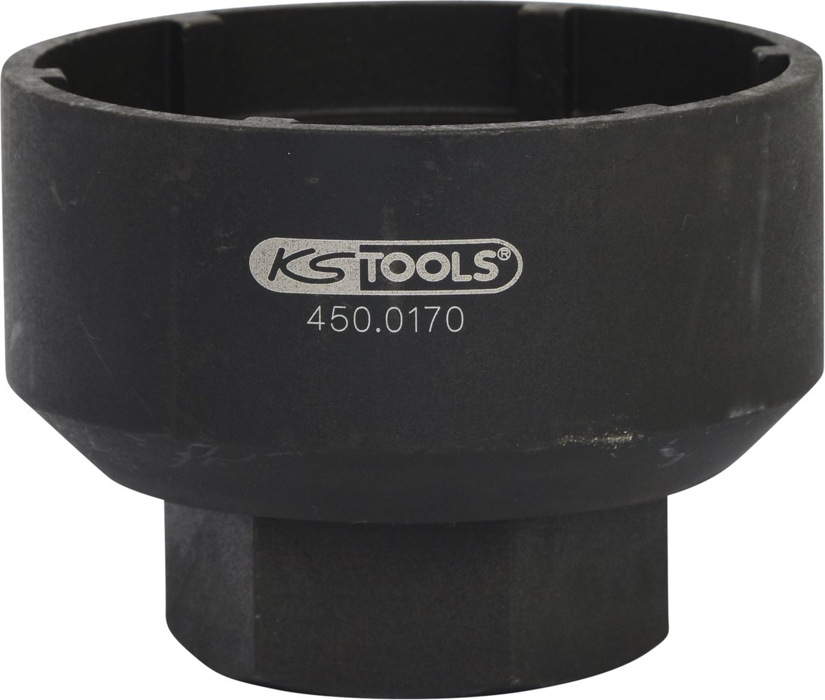 KS TOOLS 3/4" Nutmuttern-Schlüssel mit 6 Zapfen für MAN, 101-110mm ( 450.0170 ) - Toolbrothers