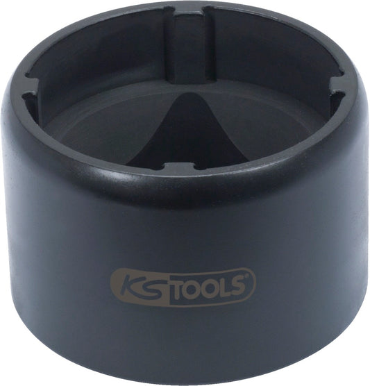 KS TOOLS 3/4" Nutmuttern-Schlüssel mit 4 Zapfen für Scania, 72/80mm ( 450.0235 ) - Toolbrothers