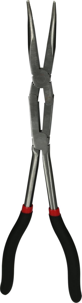 KS TOOLS Doppelgelenk-Flachrundzange, 45° gebogen, XL ( 500.7163 ) - Toolbrothers