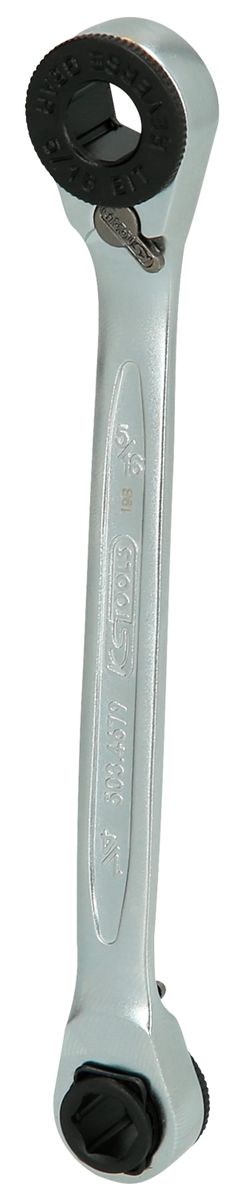 KS TOOLS GEARplus Mini-Bit-Umschalt-Ratschenringschlüssel, 1/4"x5/16" ( 503.4679 ) - Toolbrothers