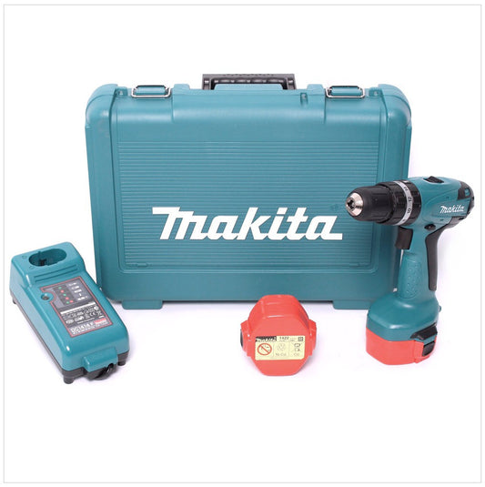 Makita 8281 DWAE 14,4 V Akku Schlagbohrschrauber mit 2x 1,9 Ah Akku, Lader im Koffer - Toolbrothers