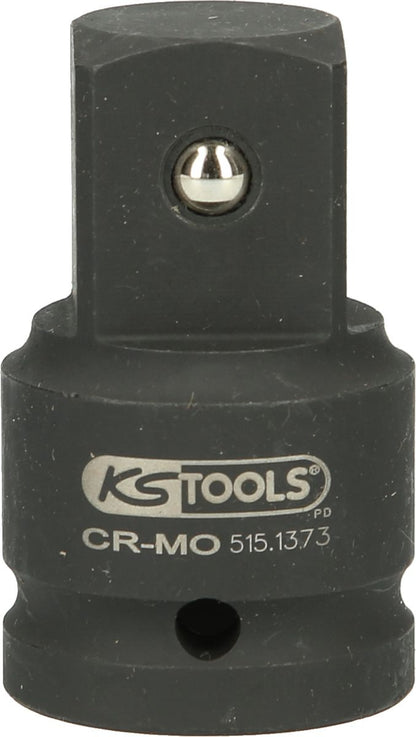 KS TOOLS 3/4" Kraft-Stecknuss-Adapter, 3/4"F x 1"M ( 515.1373 ) - Toolbrothers