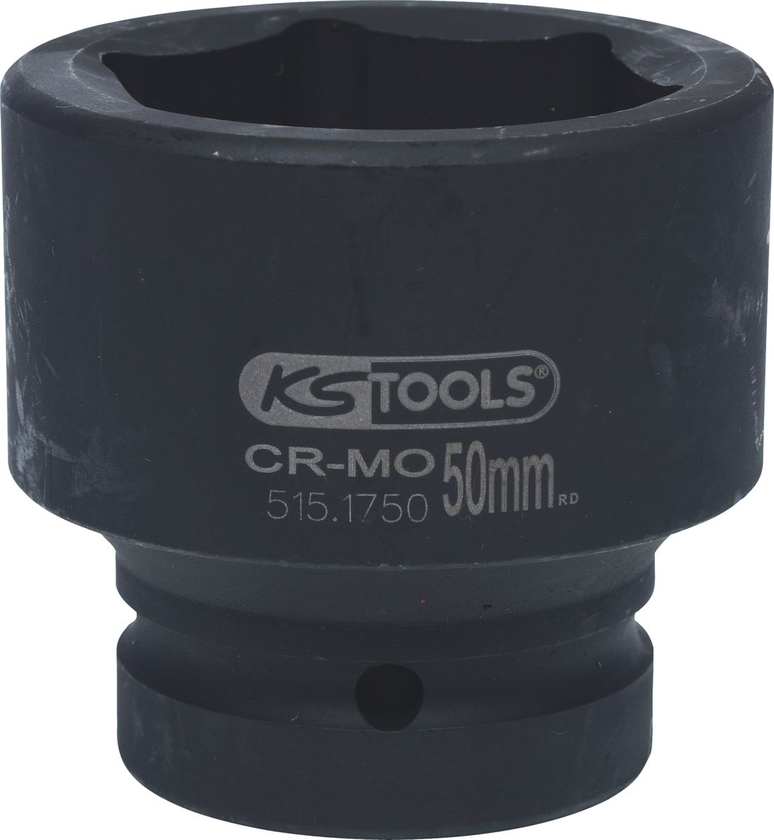 KS TOOLS 1" Sechskant-Kraft-Stecknuss, kurz, 50mm ( 515.1750 ) - Toolbrothers