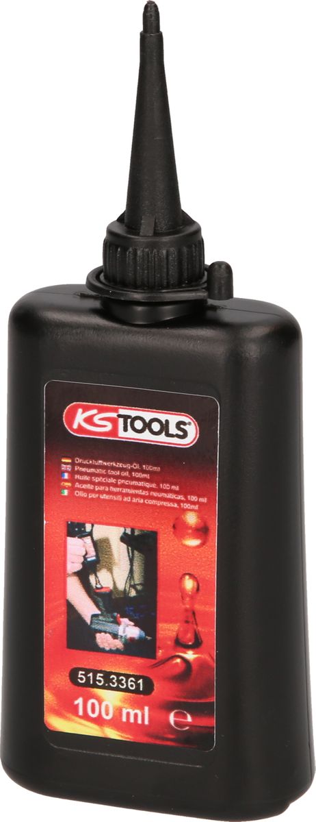 KS TOOLS Druckluftwerkzeug-Öl, 100ml ( 515.3361 ) - Toolbrothers