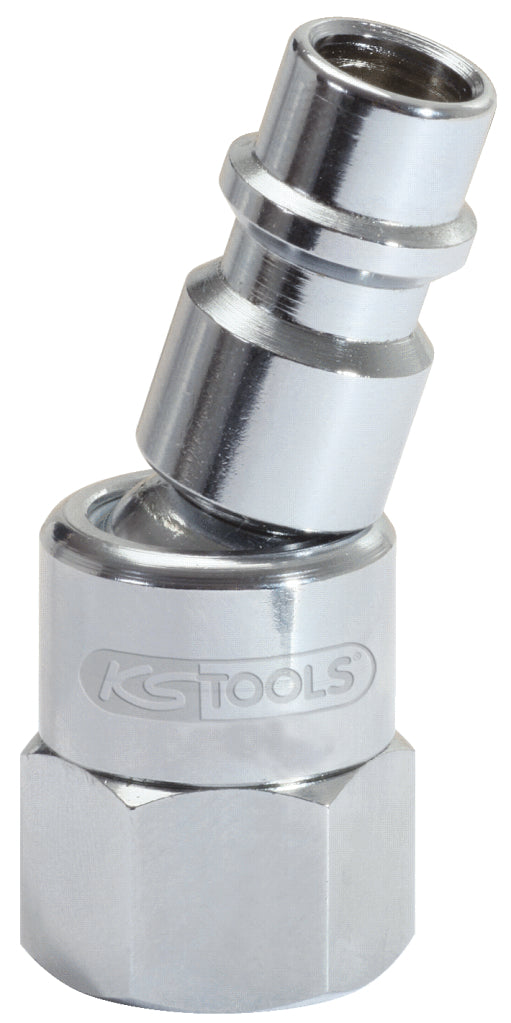 KS TOOLS 1/4'' Metall-Kugelgelenk-Stecknippel, 46mm ( 515.3394 ) - Toolbrothers