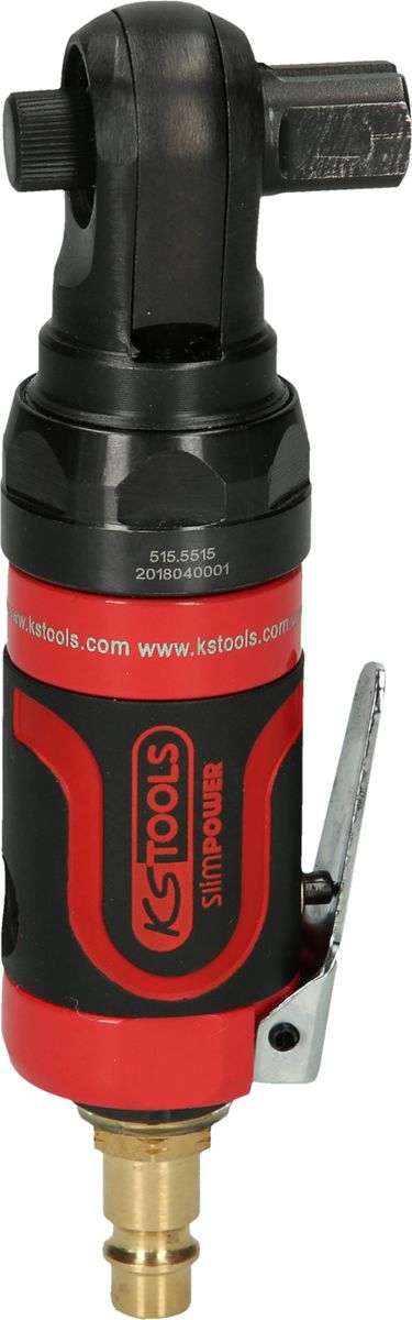 KS TOOLS 1/2" SlimPOWER Mini-Druckluft-Umschaltratsche 30Nm ( 515.5515 ) - Toolbrothers