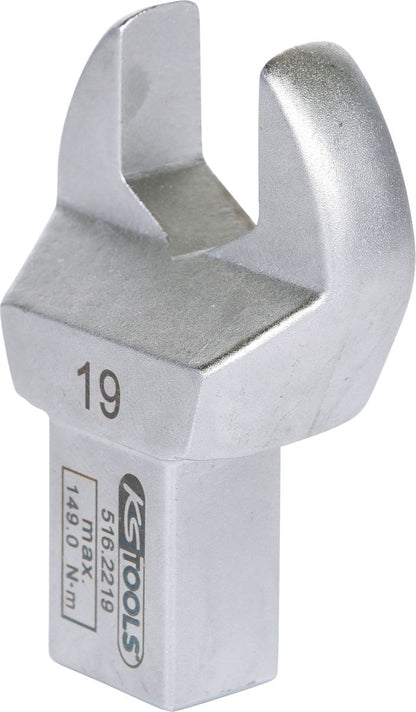 KS TOOLS 14x18mm Einsteck-Maulschlüssel, 19mm ( 516.2219 ) - Toolbrothers