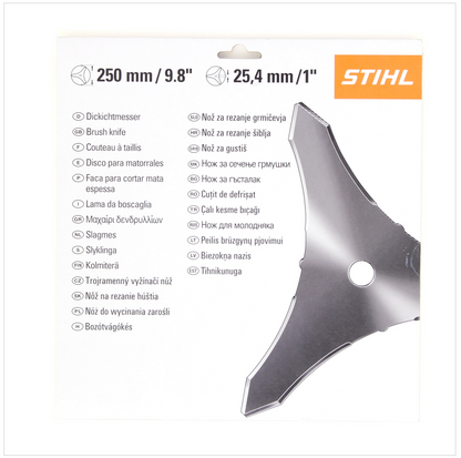 Stihl 3 Flügel Freischneider Dickichtmesser Motorsense 250 mm ( 4112 713 4100 ) - Toolbrothers