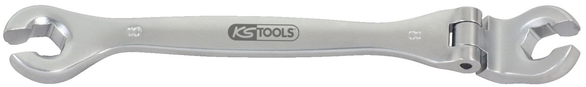 KS TOOLS CHROMEplus Offener Doppel-Ringschlüssel mit Gelenk, 8mm ( 518.0378 ) - Toolbrothers