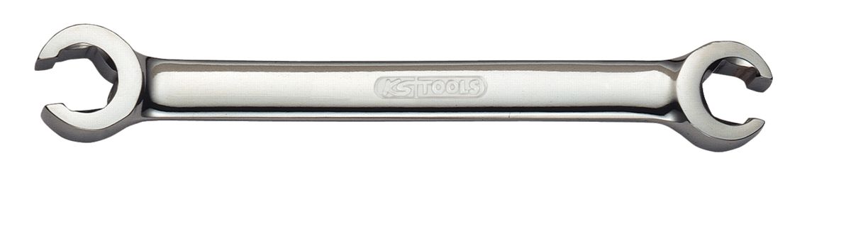 KS TOOLS CHROMEplus Offener Doppel-Ringschlüssel, abgewinkelt, 8x12mm ( 518.0512 ) - Toolbrothers