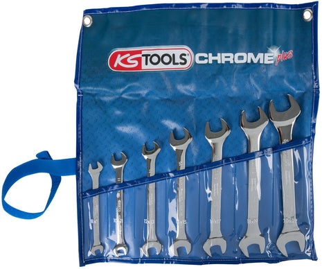 KS TOOLS CHROMEplus Doppel-Maulschlüssel-Satz, 7-tlg ( 518.0747 ) - Toolbrothers