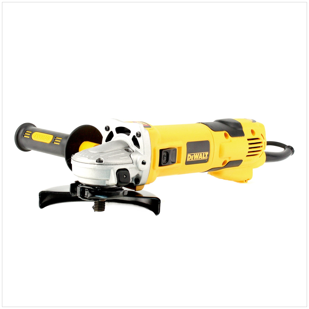 DeWalt D 28136 KT 1500 Watt 125 mm Winkelschleifer Betonschleifer im TStak + Beton Oberflächen Set + Topfscheibe - Toolbrothers